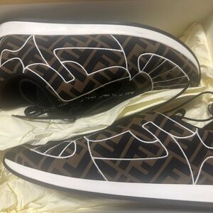 Fendi Freedom Print Sneakers